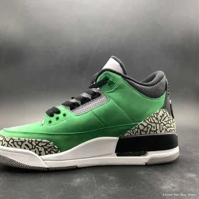 Tinker shoes Air 3 PE Ducks Retro Oregon Jordan AJ3 867493 0523